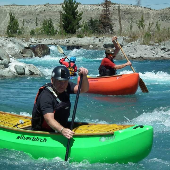 White water canoe New Zealand